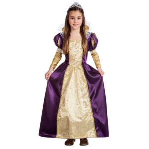 Deguisement princesse violet or