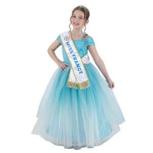 Deguisement robe bleue Miss France taille 5 6 ans C4723116
