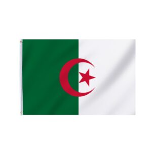 Drapeau Algerie 90 cm x 150 cm 13635