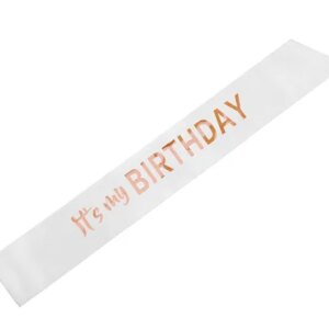 Echarpe it s my birthday SUR2 008