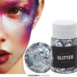 Gel Paillettes Argent 15805