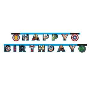 Guirlande Avengers Happy Birthday 79726
