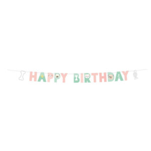 Guirlande Happy Birthday Chiens et Chats