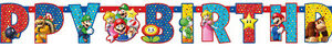 Guirlande lettres Super Mario