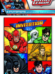 Invitations Ligue des Justiciers