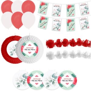 Kit deco fete des meres 15 pieces 27411