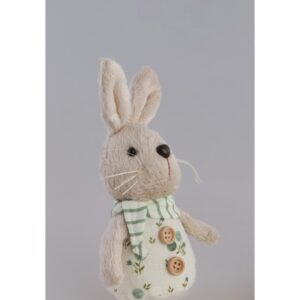 Lapin a suspendre vert sauge modele aleatoire 7CM X 5 5CM X 17CM 13909