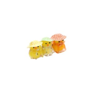 Lot de 3 mini poussins