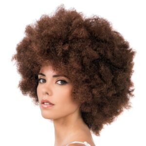 Perruque afro noire 86020