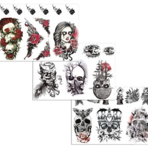 Planche de tatouages halloween 23146