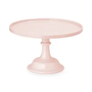Plat a gateau rose clair 24 cm PNS3 081J