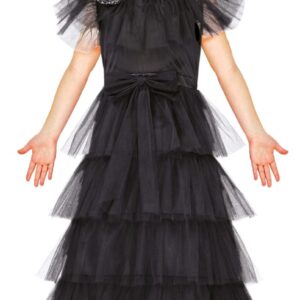 Robe de bal Noire Taille 7 9 ans 81185
