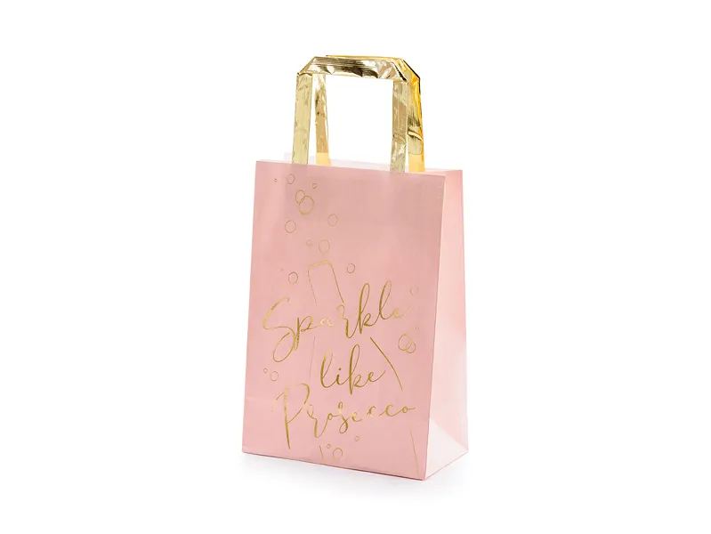 Sac cadeau rose