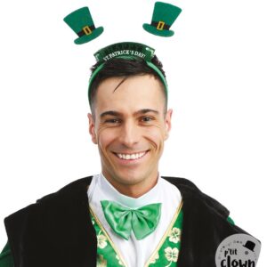 Serre tete mini chapeau saint patrick 1