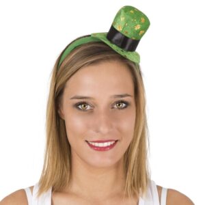 Serre tete mini chapeau saint patrick