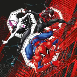 Serviettes Spiderman Web Warriors 1