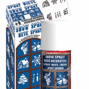 Spray a neige 8 pochoirs 22246