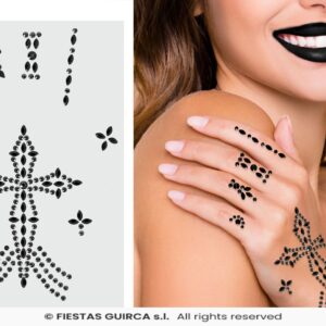 Strass autocollants pour la main