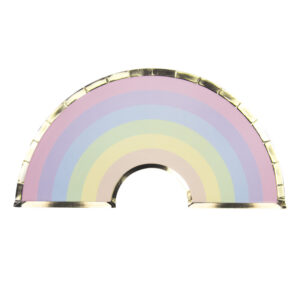 assiettes arc en ciel