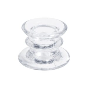 bougeoir suede transaprent 4cm