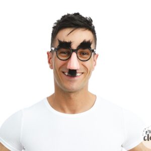 lunettes nez moustache