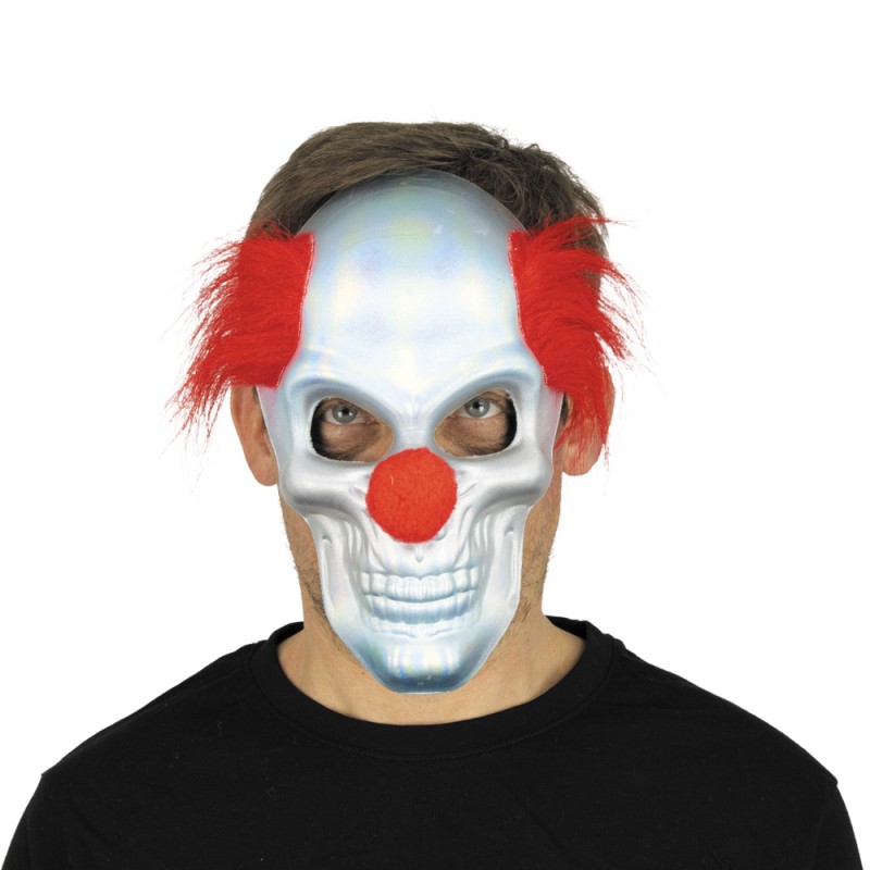masque clown de la mort irise