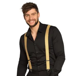 paire de bretelles Or