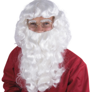 perruque et barbe pere noel