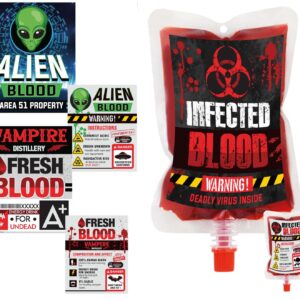 sachets pour liquides d Halloween